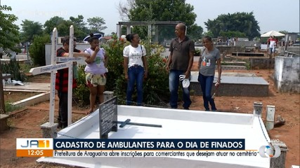 Ambulantes têm até o dia 30 para solicitar vaga para atuar no Dia de Finados em Araguaína