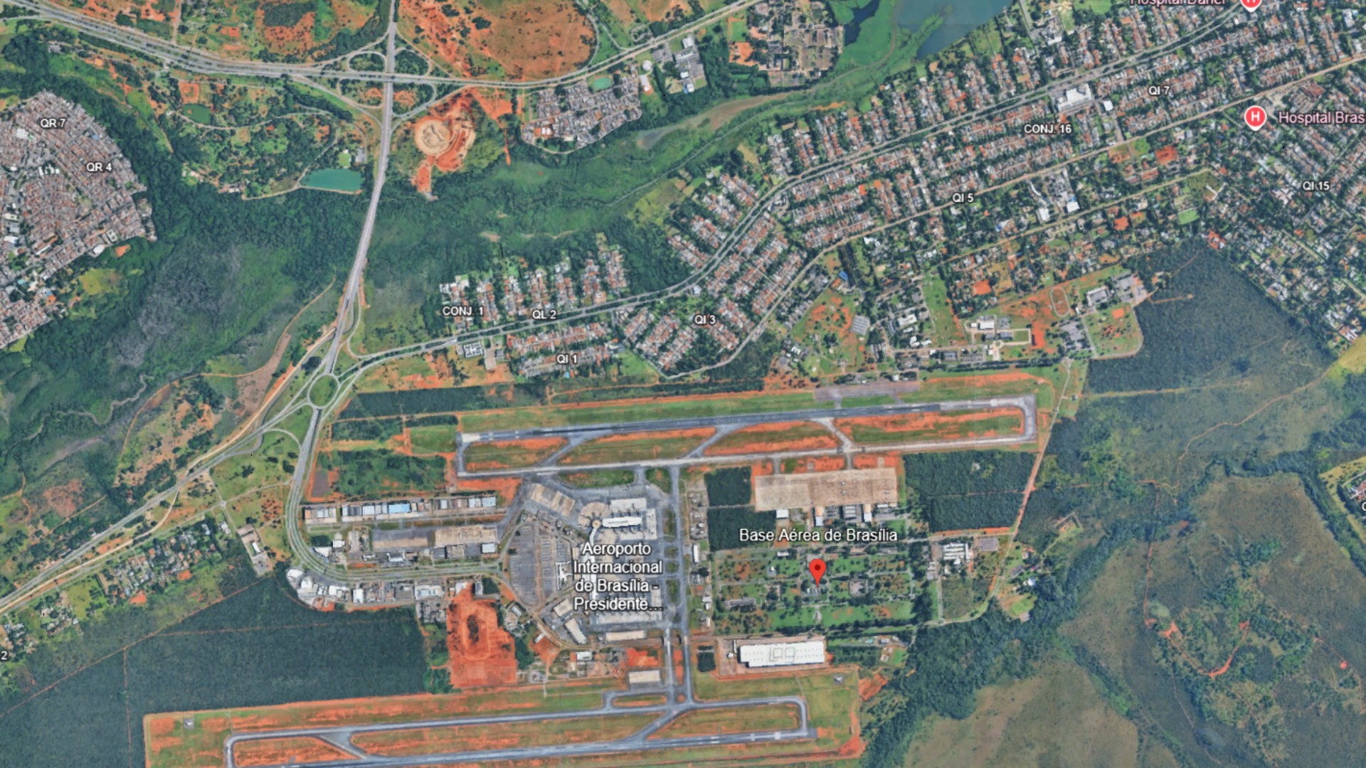 Aeroporto de Brasília recomenda antecedência maior para quem vai pegar voo neste domingo; entenda