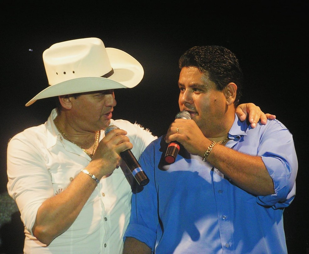 Lucas e Matheus cantaram juntos por mais de 35 anos — Foto: Lucas Rodrigues