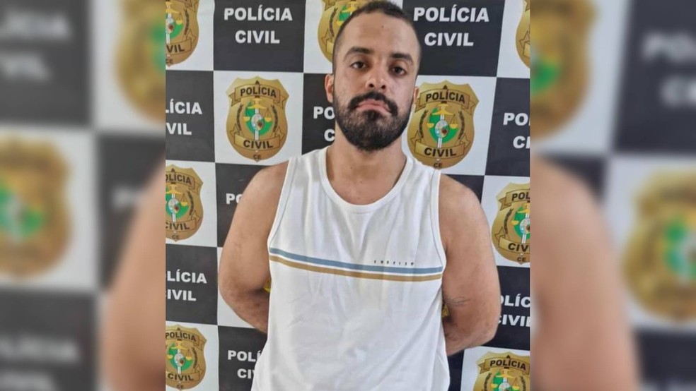 Matheus Anthony Lima Martins Queiroz, de 26 anos, é acusado de matar a ex-namorada, Clarissa Costa Gomes — Foto: Reprodução