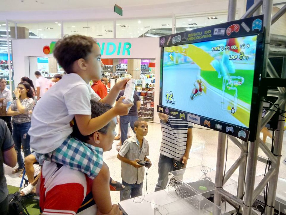 Exposição no shopping traz videogames antigos - Jornal da Cidade