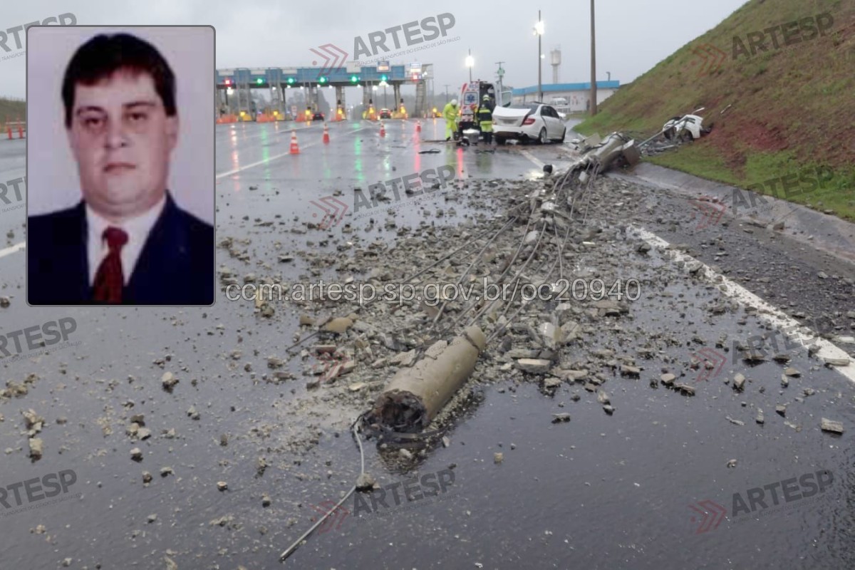 Quem era o empresário e ex-vereador que morreu após bater carro contra poste durante chuva no interior de SP