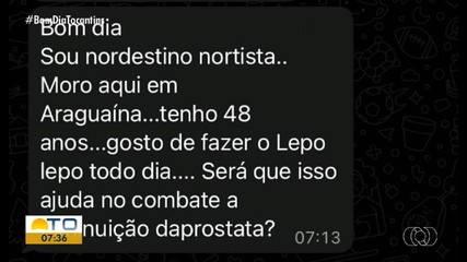 Telespectadores tiram dúvidas sobre a saúde sexual masculina no Bom Dia Responde