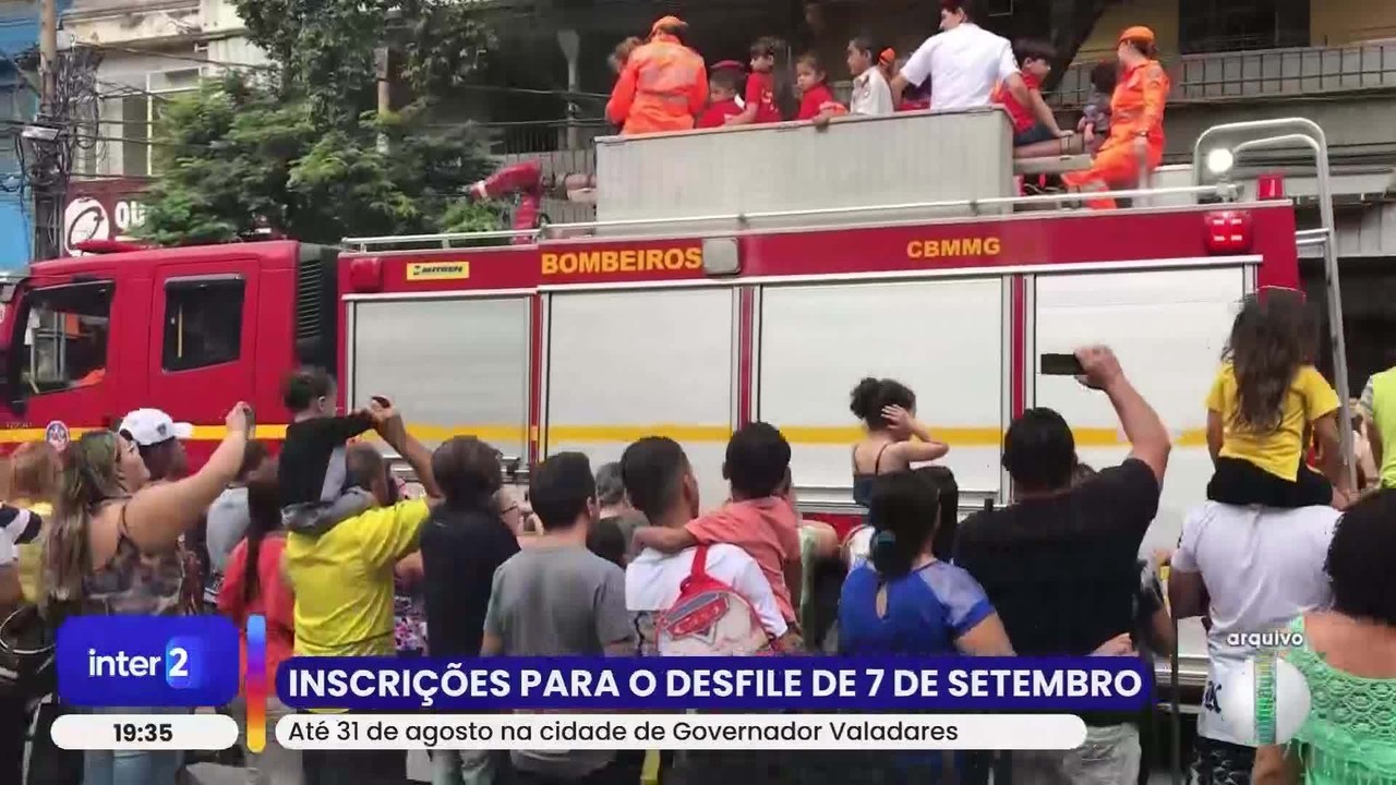 Registration for the September 7th parade in Governador Valadares is open