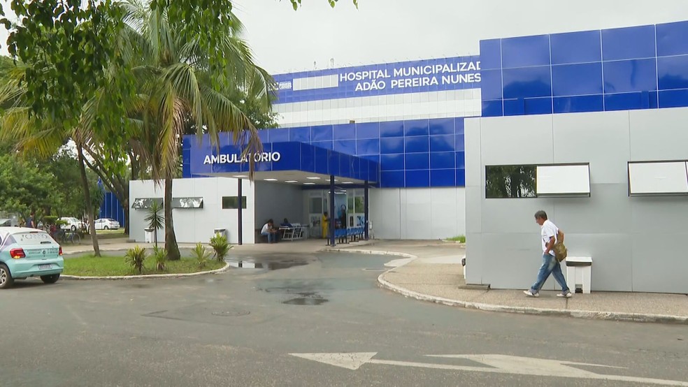 Hospital Adão Pereira Nunes — Foto: Reprodução/TV Globo