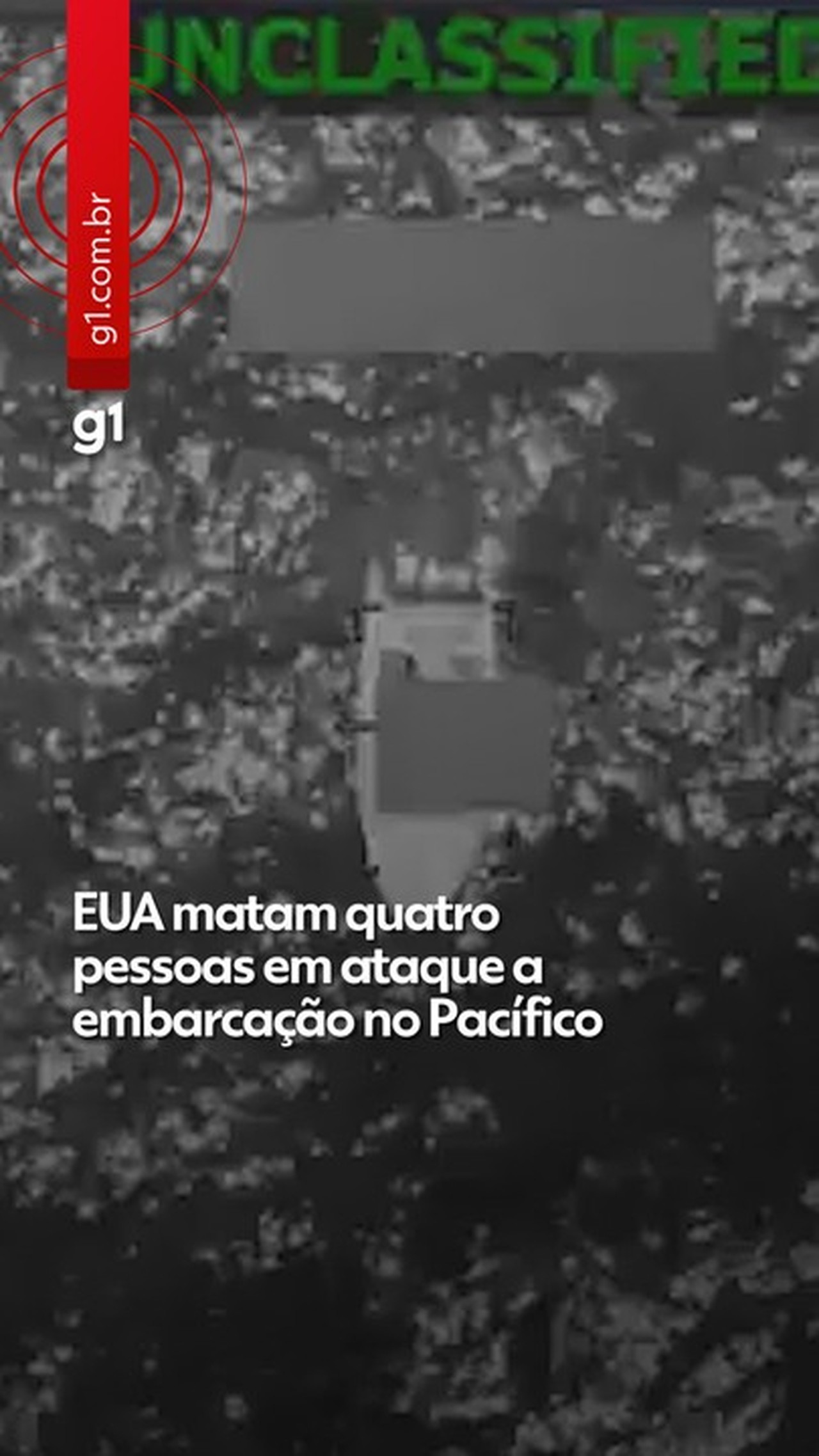 EUA matam 4 pessoas em ataque a embarcação no Oceano Pacífico; VÍDEO