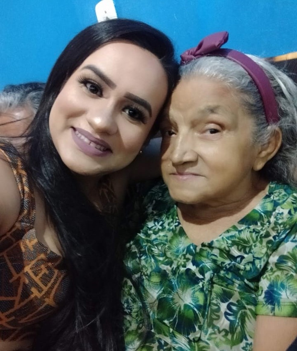 Inauana Andrade foi adotada por Maria do Carmo Andrade — Foto: Arquivo pessoal