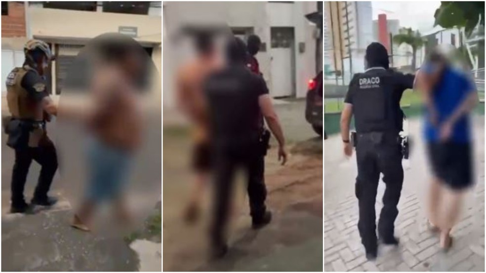 Operação contra o Comando Vermelho prende 16 pessoas no Ceará. — Foto: Polícia Civil/ Divulgação