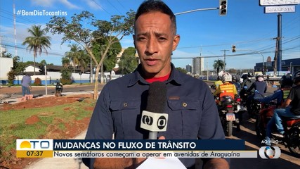 Araguaína tem mudanças no trânsito após instalação de novos semáforos