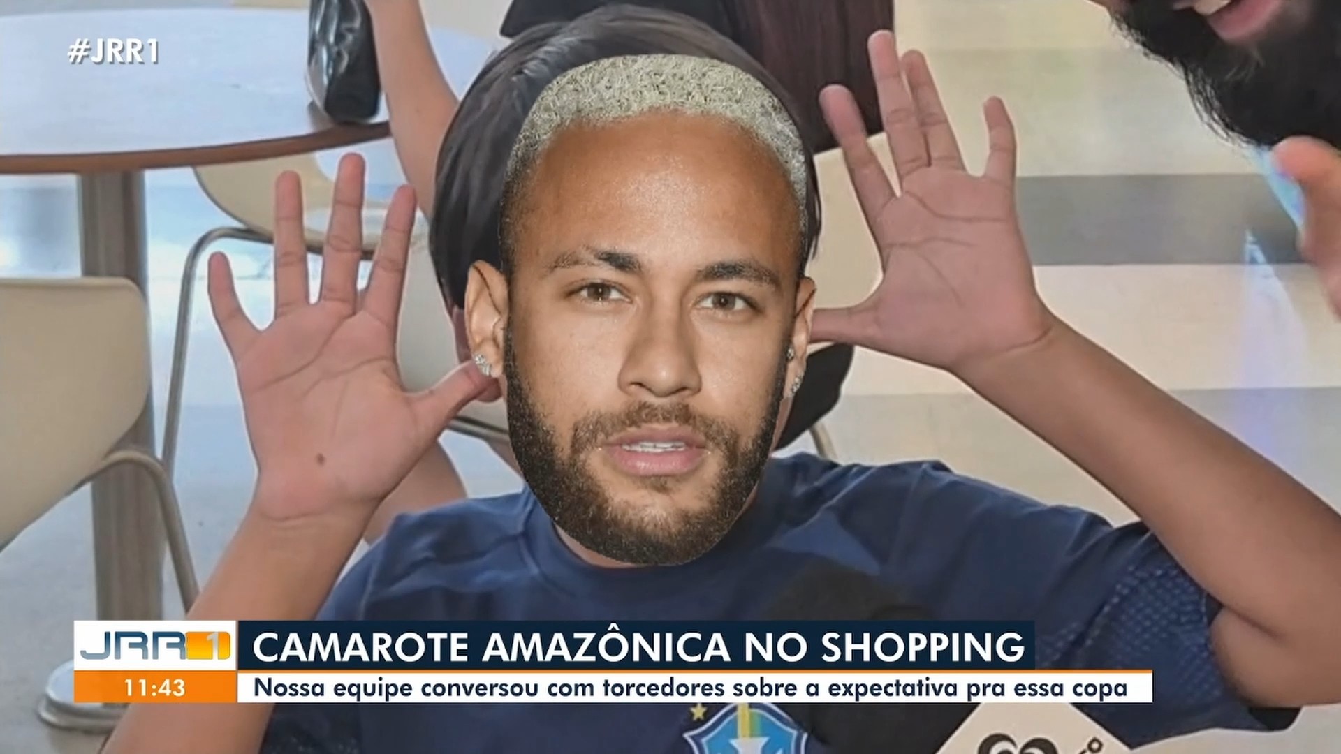 'Camarote Amazônica' incentiva torcida roraimense a vibrar pelo Brasil na Copa 2026