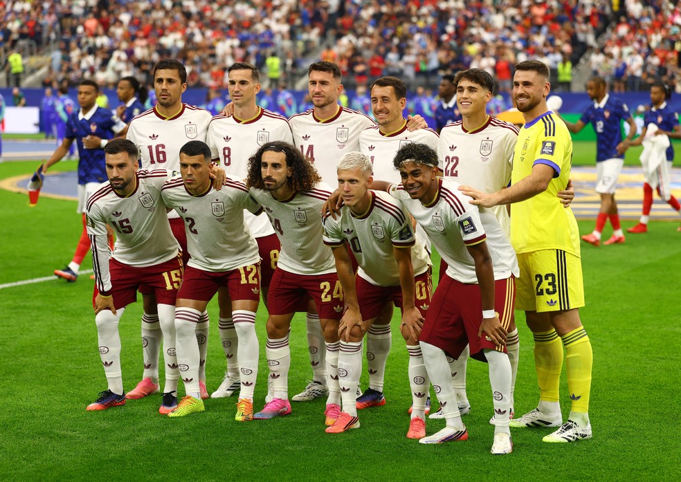 Espanha e Argentina se enfrentarão na grande final da Copa do Mundo de 2026. — Foto: REUTERS/Hannah Mckay