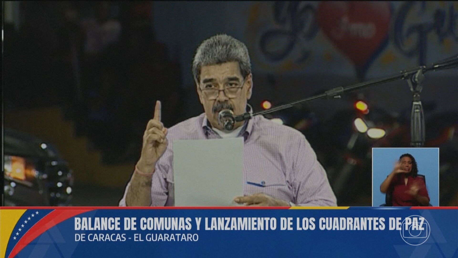 Com navios dos EUA rumo à Venezuela, Maduro convoca milhões de integrantes de milícias armadas para defesa do país