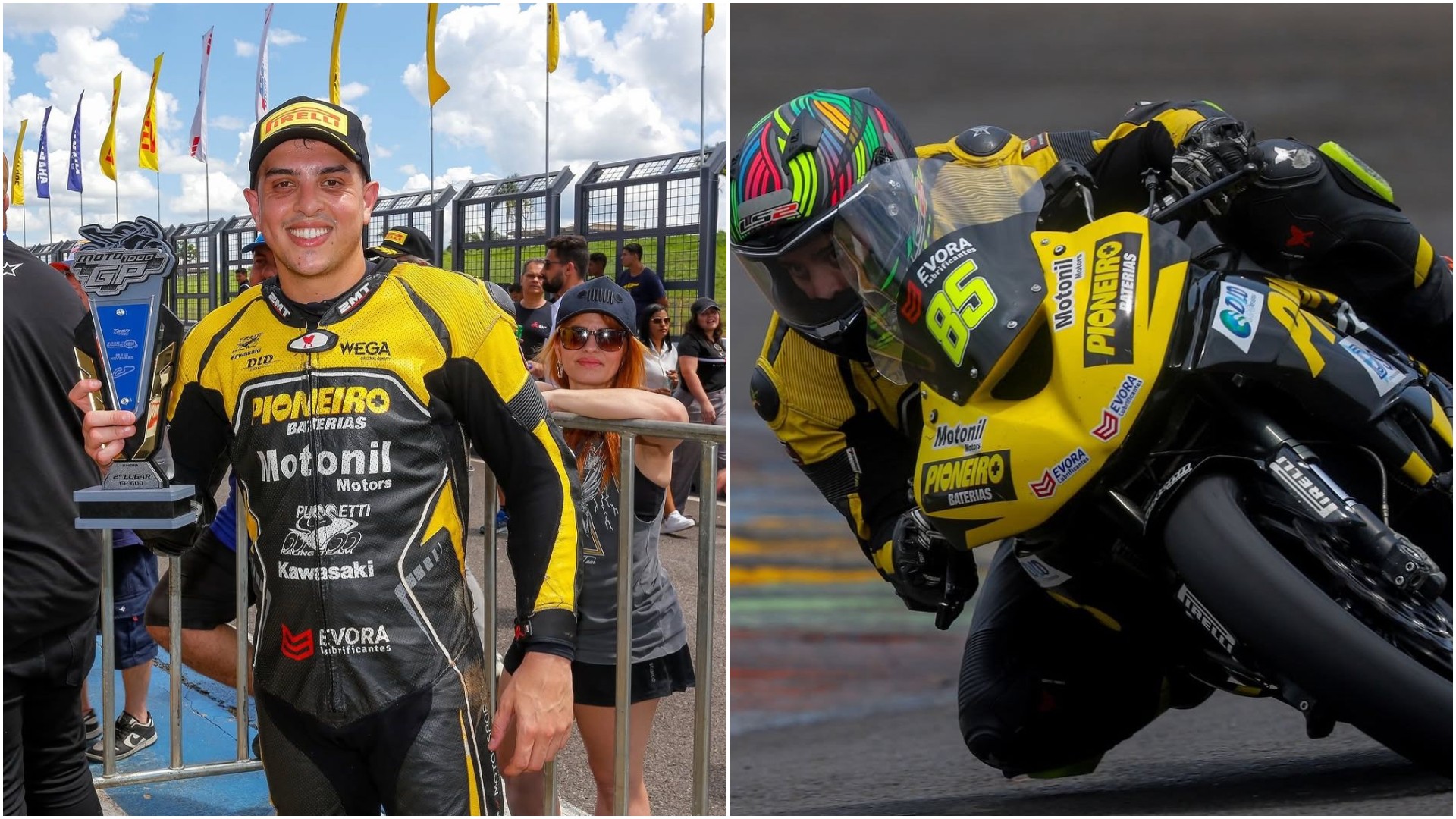 Piloto morre após sofrer acidente em campeonato de moto na Grande Florianópolis