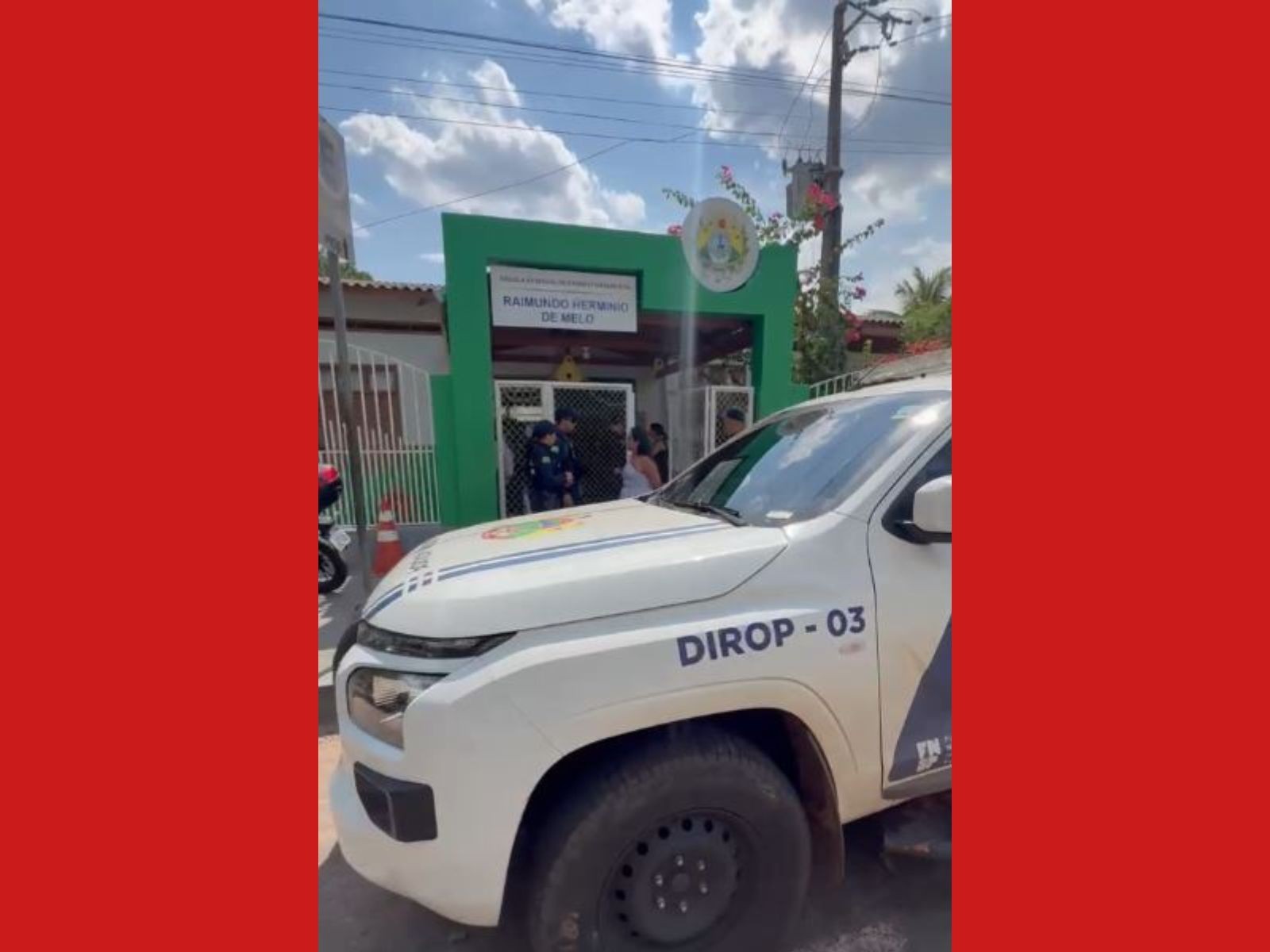 Homem em situação de rua invade escola e é contido por segurança em Rio Branco; aulas são suspensas