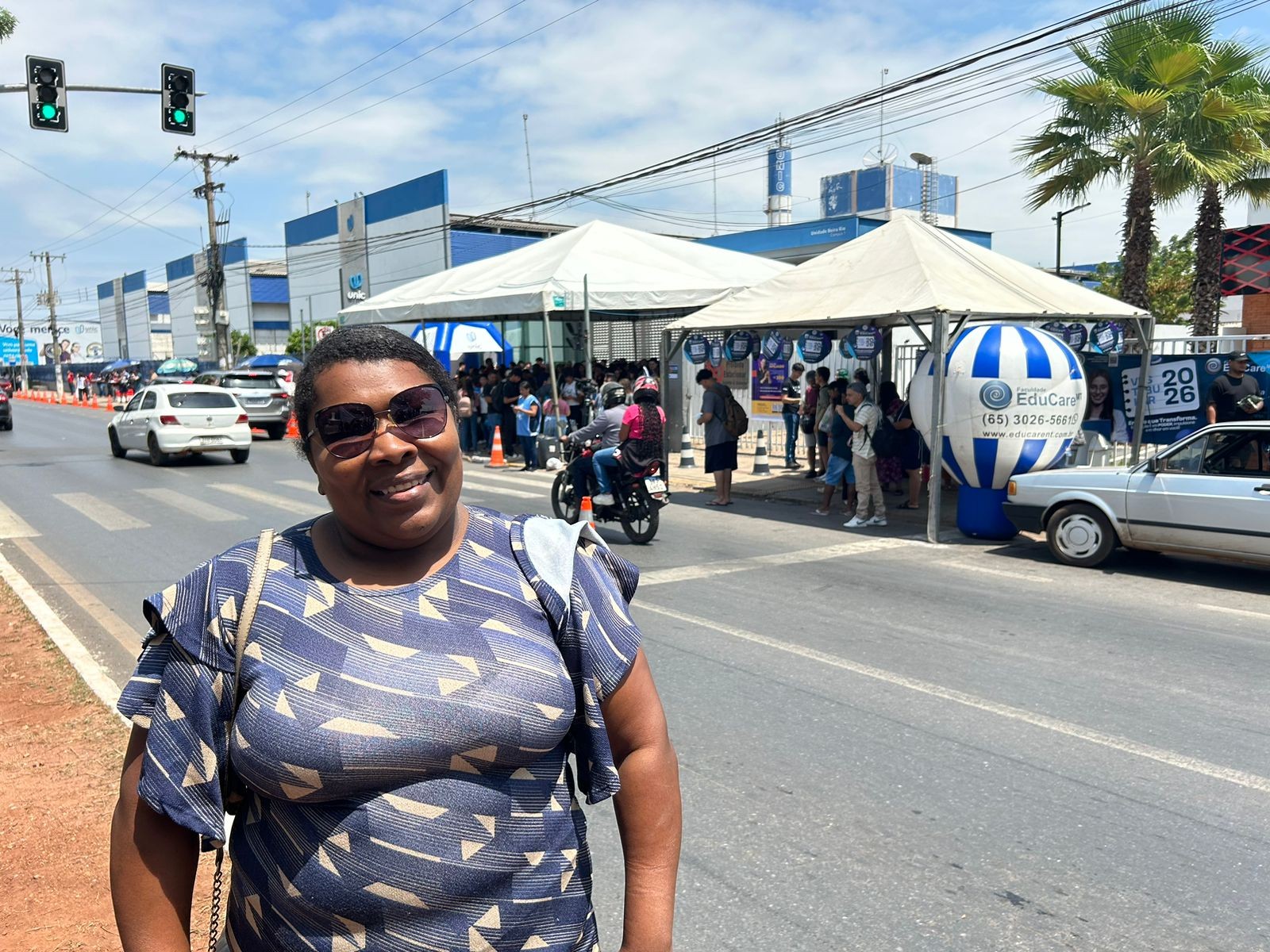 ‘Recomeço’: pedagoga se muda da Bahia e tenta vaga para psicologia no Enem em Cuiabá