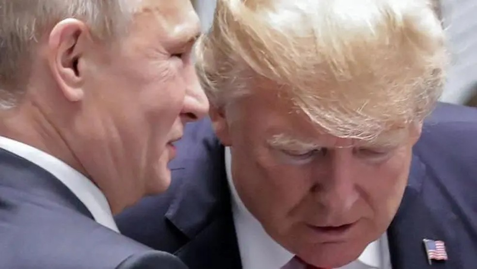 Putin e Trump já trocaram elogios, mas relação é marcada por momentos tensos. — Foto: Getty Images via BBC