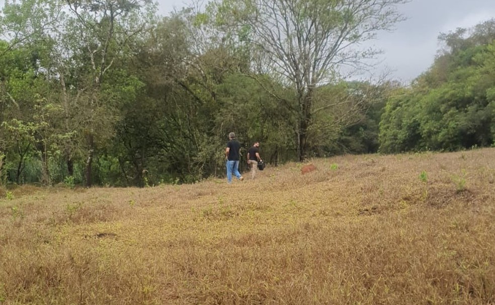 Fazenda em MG onde ocorreu o confronto  Foto: Divulgao/Polcia Civil