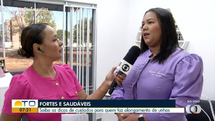 Especialista fala sobre cuidados ao realizar alongamento das unhas