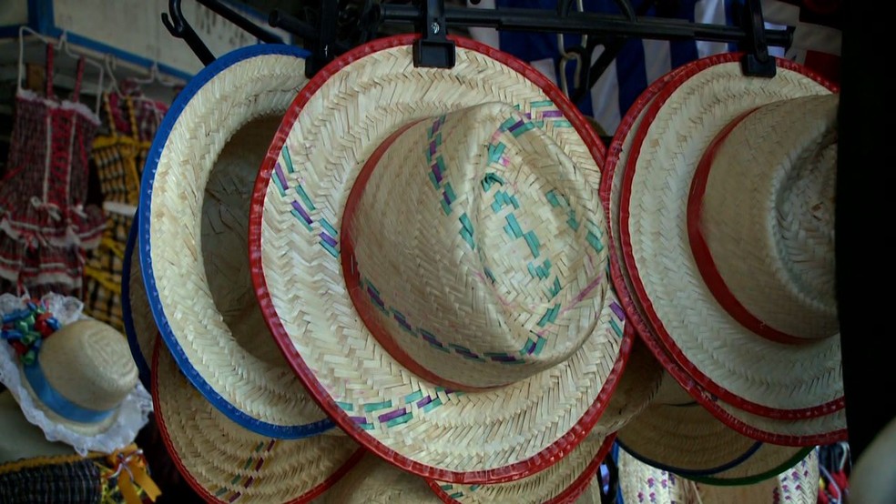 Produtos juninos  — Foto: Reprodução/TV Gazeta