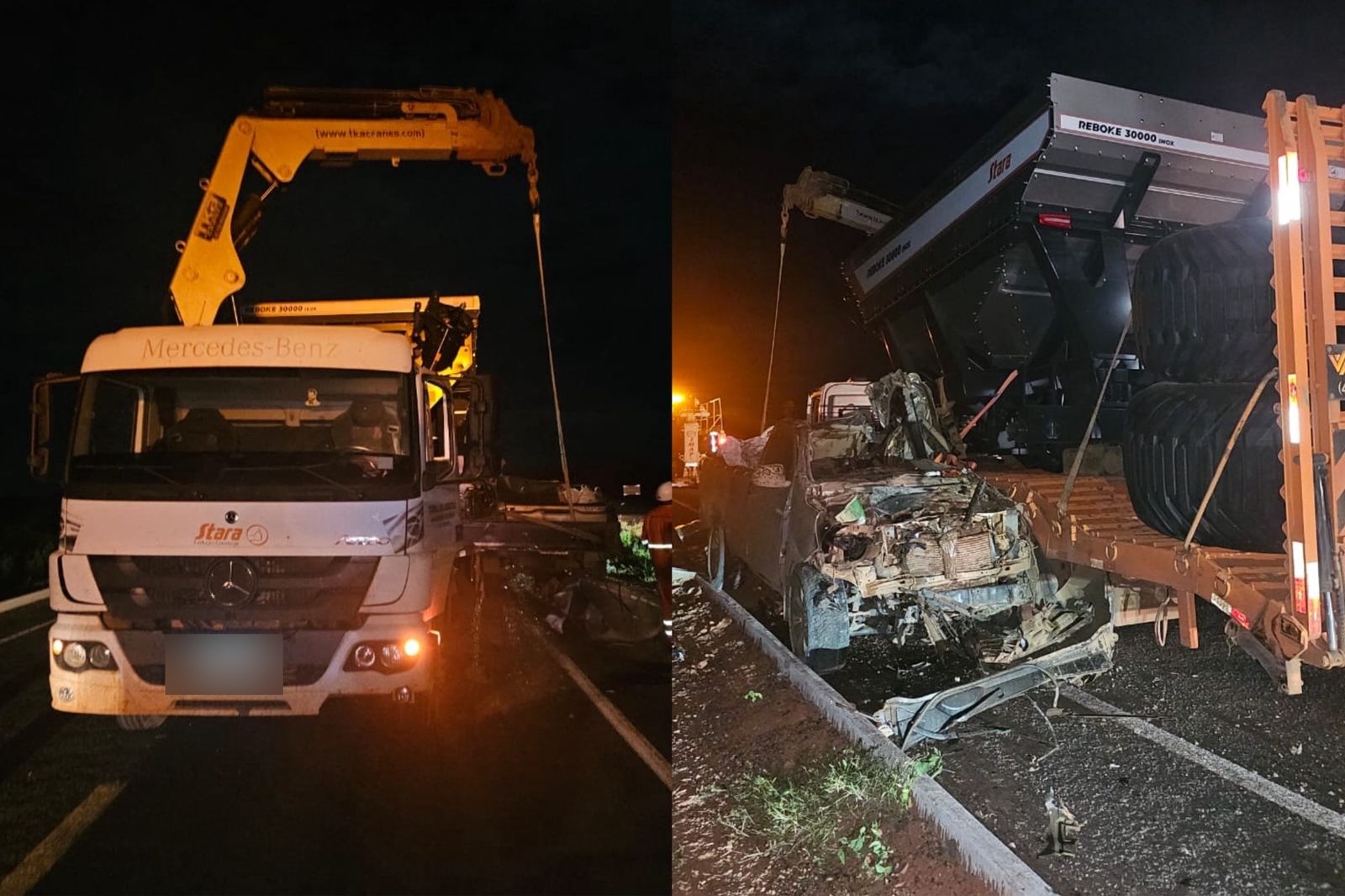 Motoristas morrem e passageiro fica ferido em acidente entre caminhão e caminhonete no Piauí