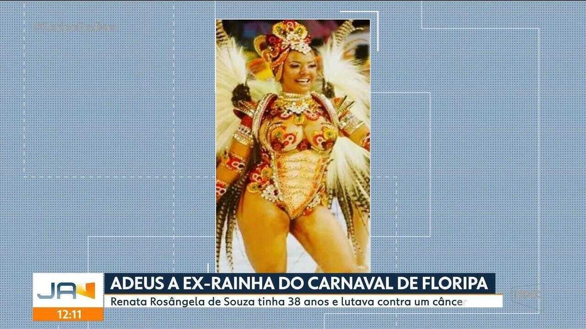 Morre Renata Rosângela de Souza, ex-rainha do Carnaval de Florianópolis