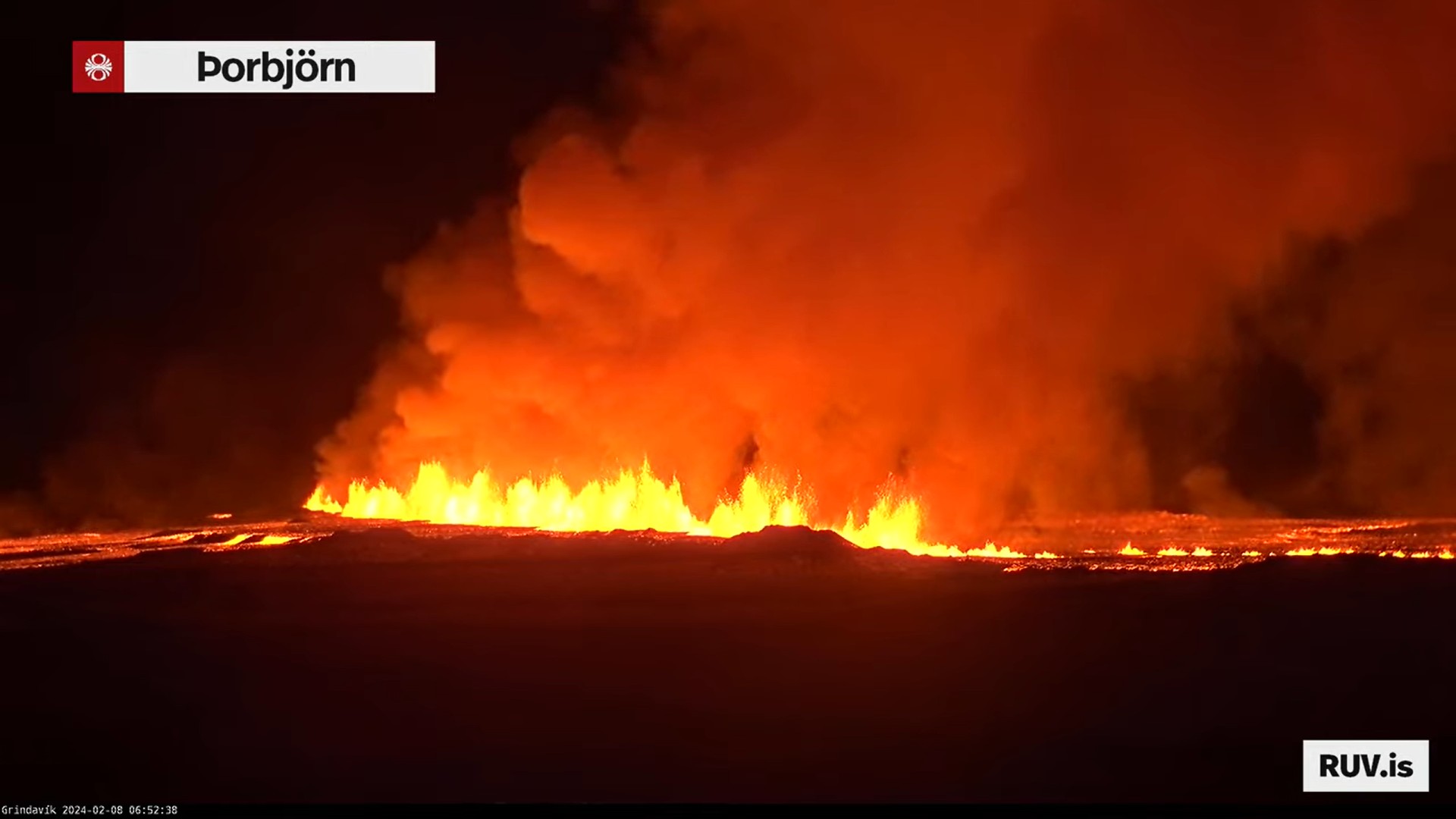 Vulcão entra em erupção na Islândia pela segunda vez em um mês