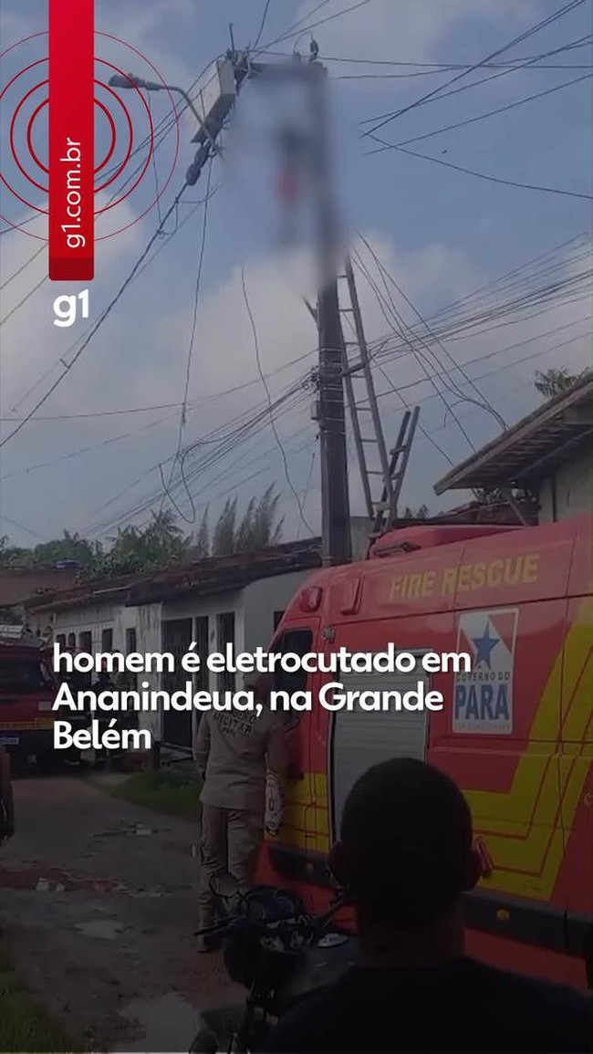 Homem é eletrocutado em Ananindeua, na Grande Belém