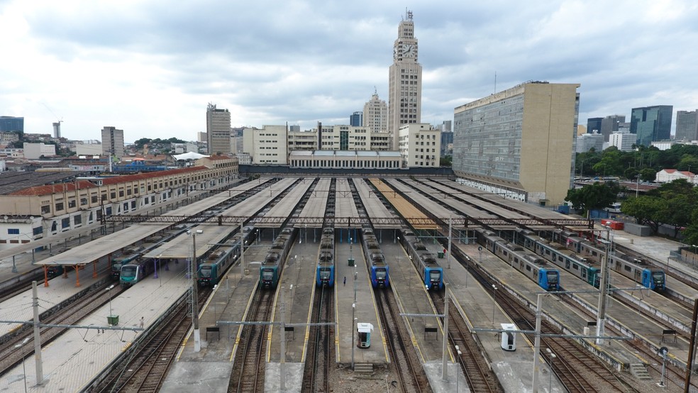 Estação Central do Brasil da SuperVia — Foto: Divulgação