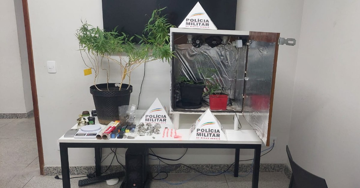 Polícia descobre laboratório de drogas e prende dois suspeitos em Coronel Fabriciano