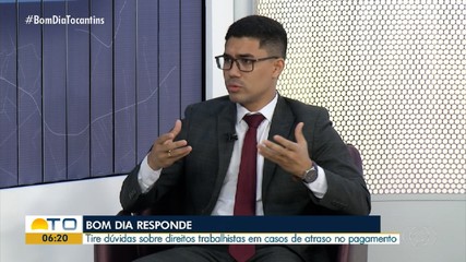 Bom Dia Responde: advogado explica direitos trabalhistas para casos de atraso no pagamento