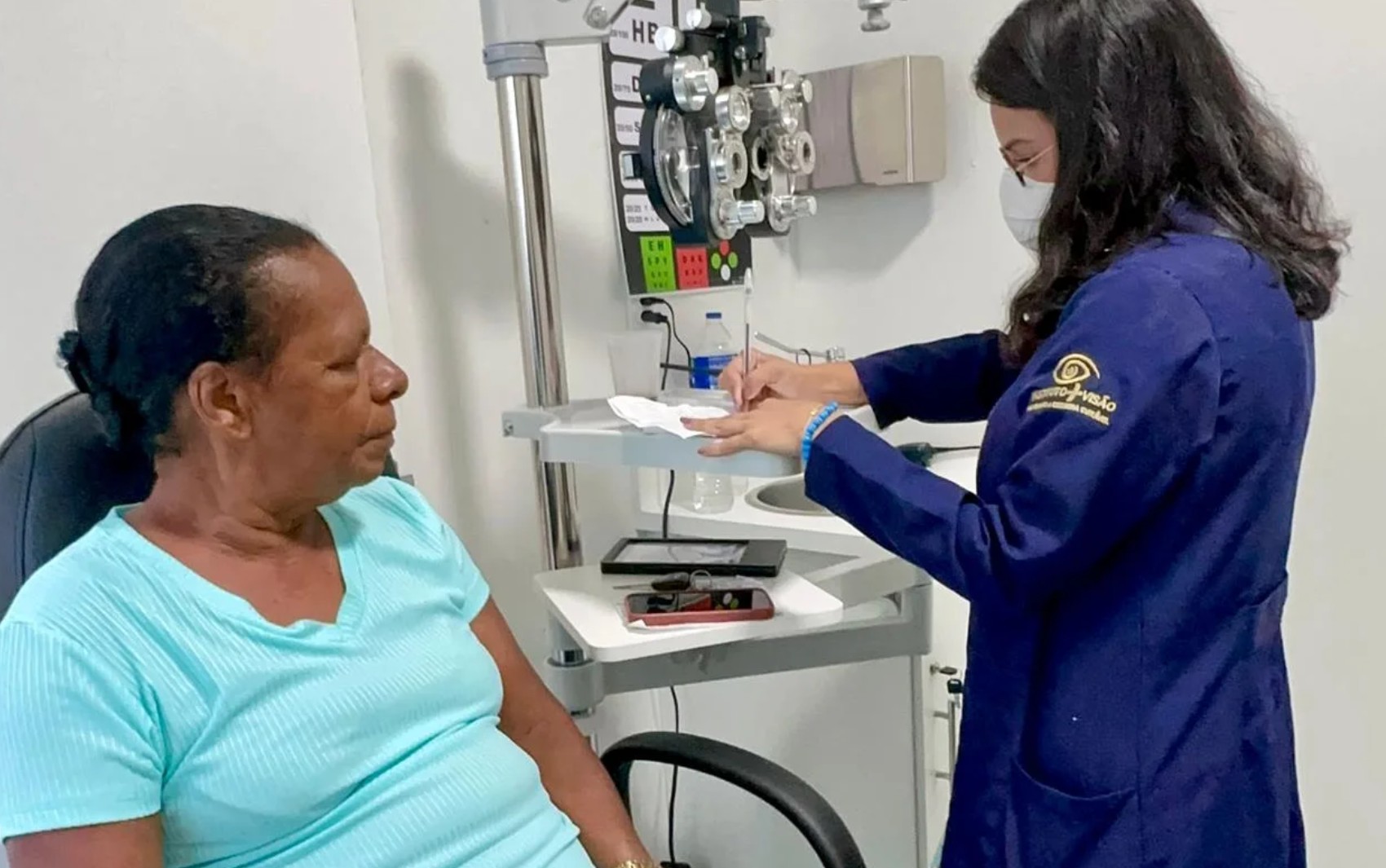 Mutirão de oftalmologia oferece exames gratuitos e diagnóstico precoce à cegueira em Ubaíra