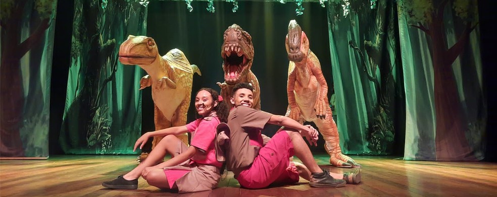 Uma Aventura Jurássica — Foto: AJ