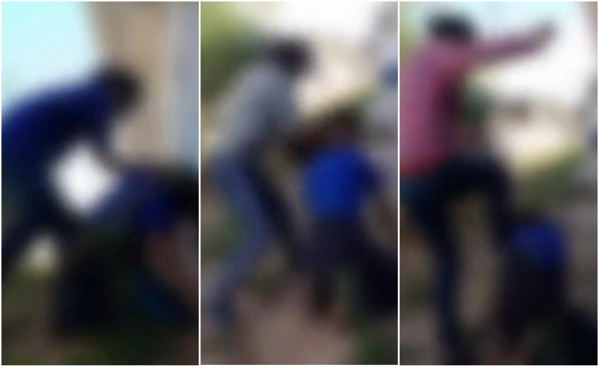 Aluna fica ajoelhada enquanto é torturada por 4 colegas em escola de MT; vídeo