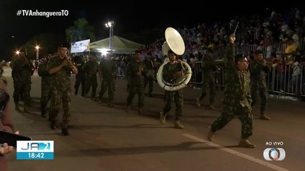 Desfile cívico celebra os 37 anos de Palmas com apresentações e homenagens
