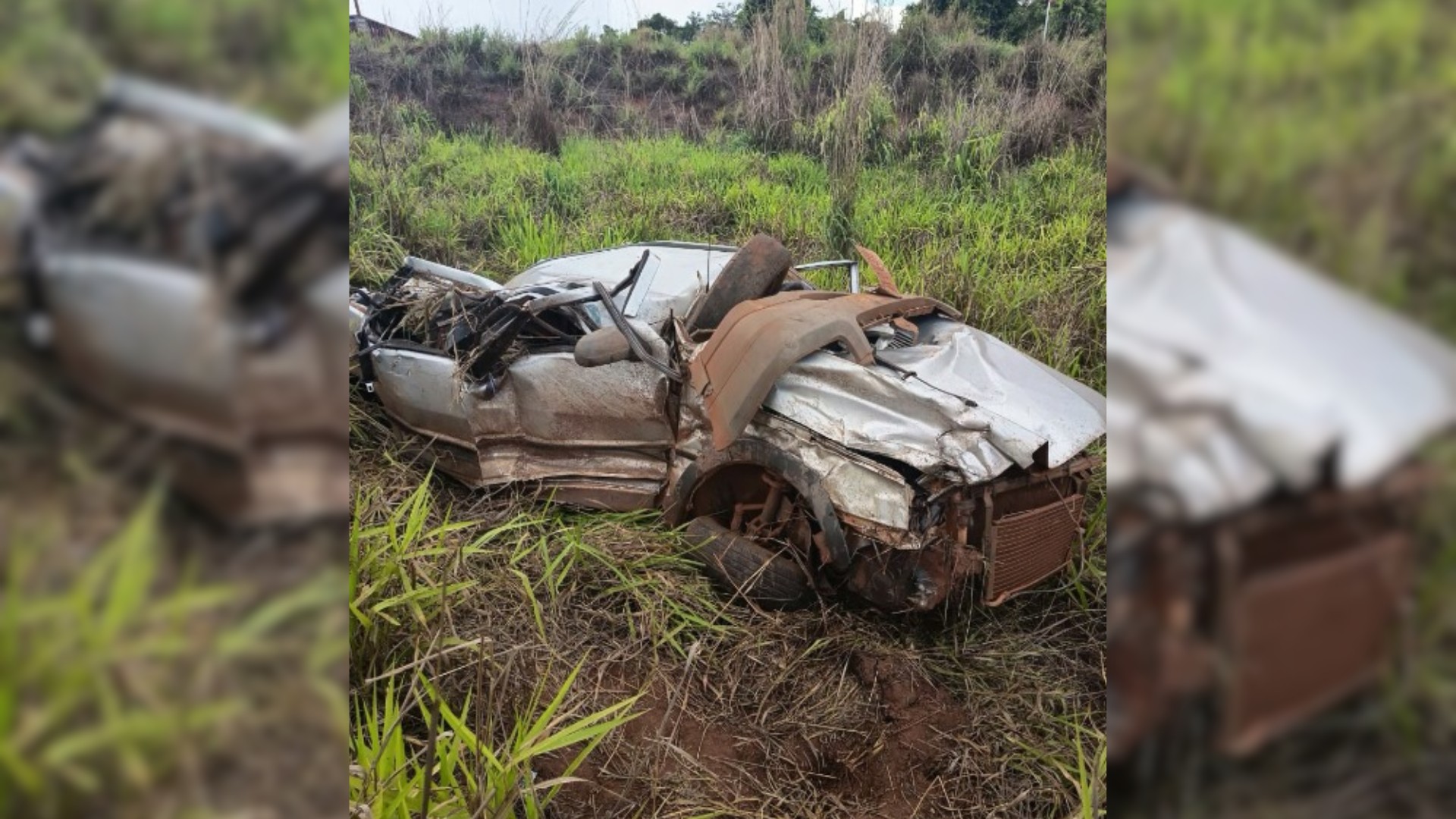 Carro é atingido por trem em MG e idoso fica ferido; vítima pode ter se distraído com música alta