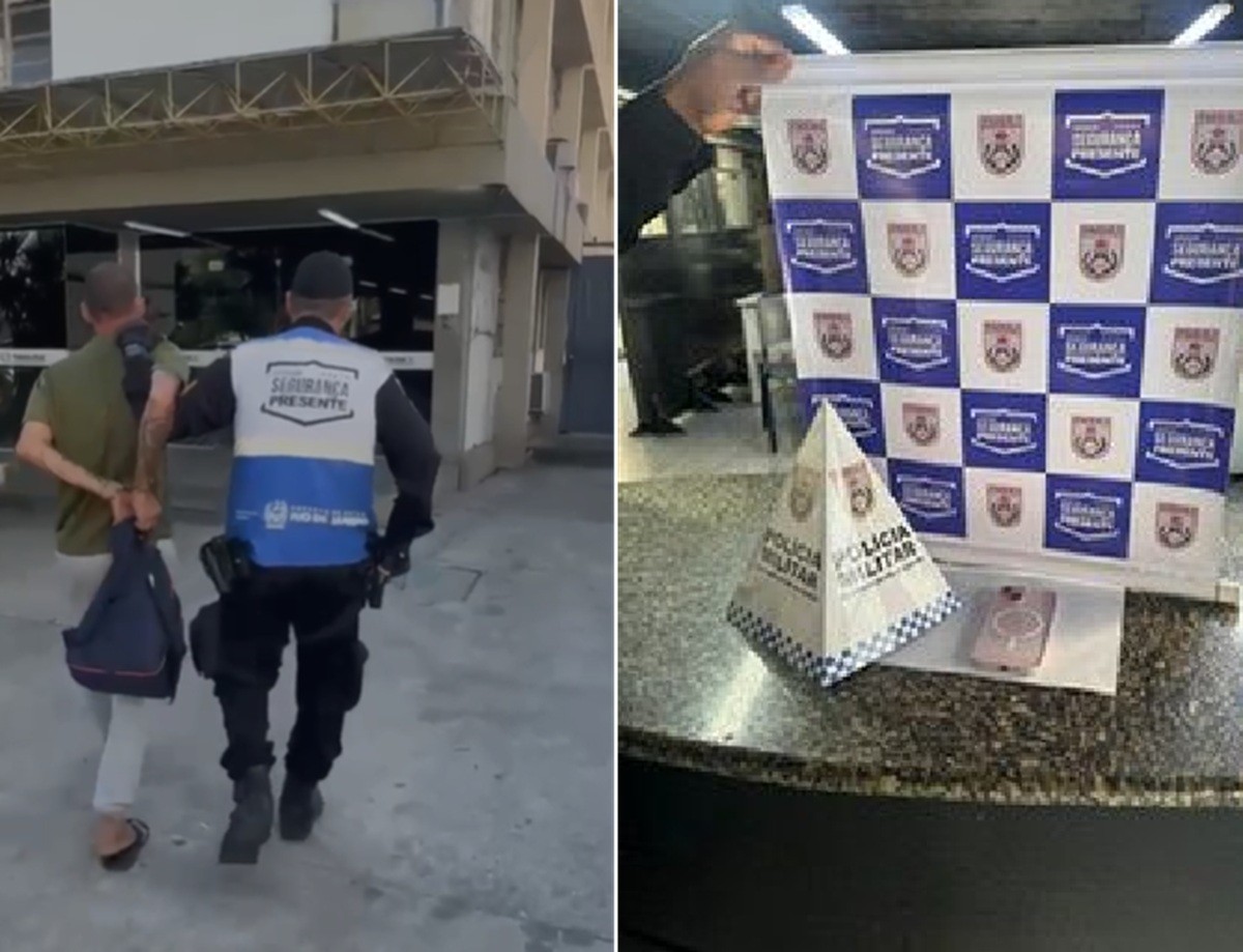 Homem é preso minutos após roubar celular de mulher no Centro de Campos