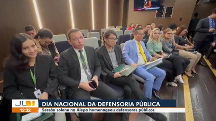Sessão solene na Assembleia Legislativa marca o dia nacional da Defensoria Pública