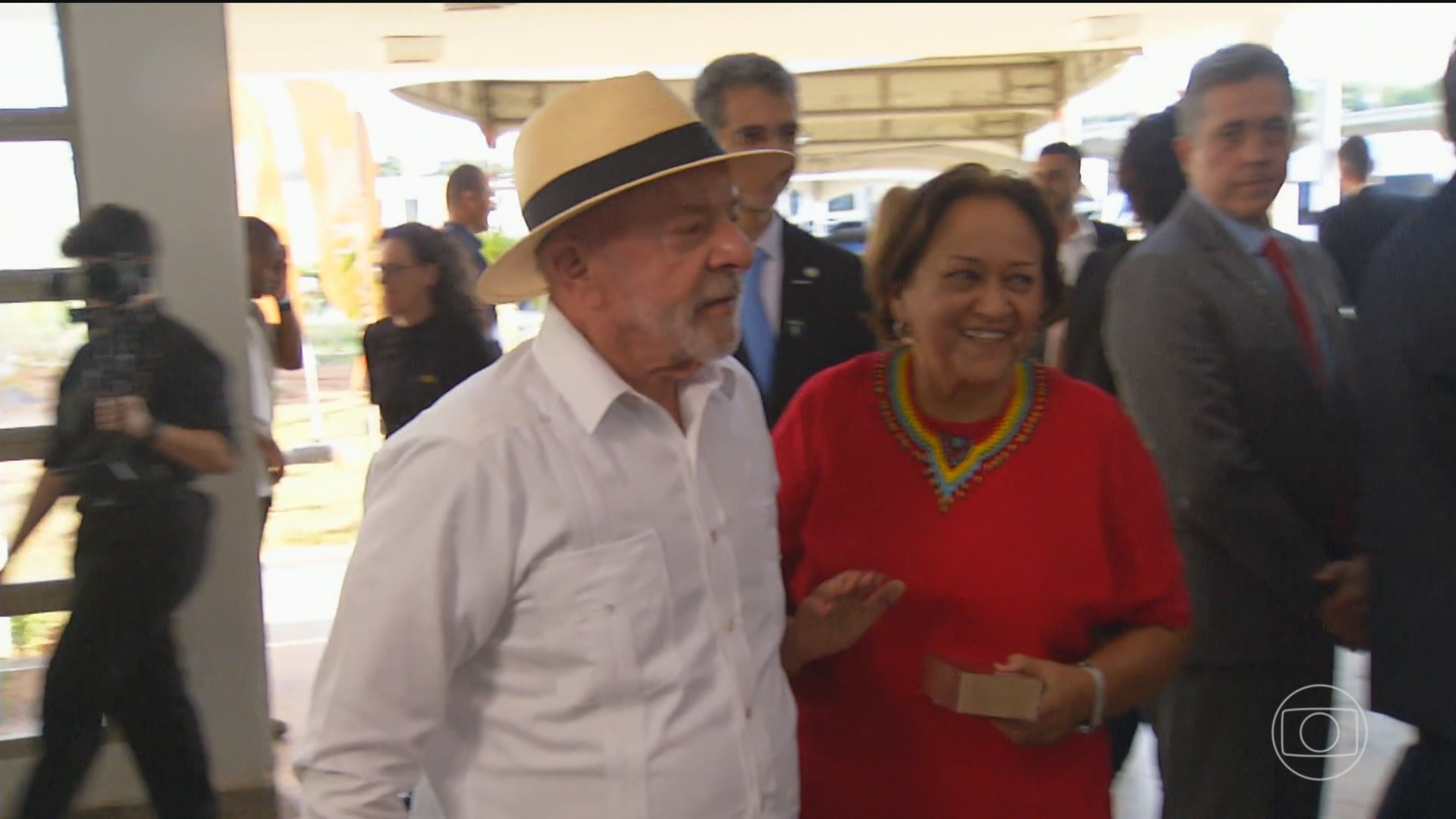 Presidente Lula, candidato à reeleição pelo PT, viaja para o Rio Grande do Norte