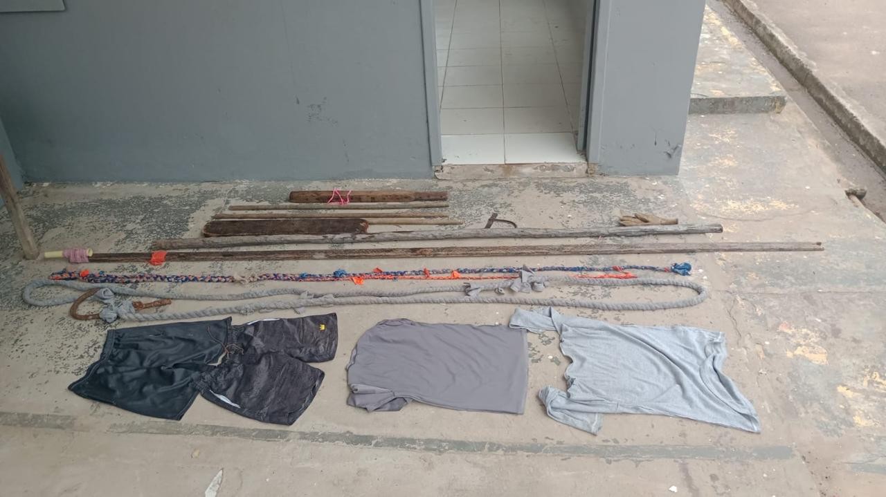 Materiais fabricados para facilitar fuga são apreendidos em presídio de Rio Branco