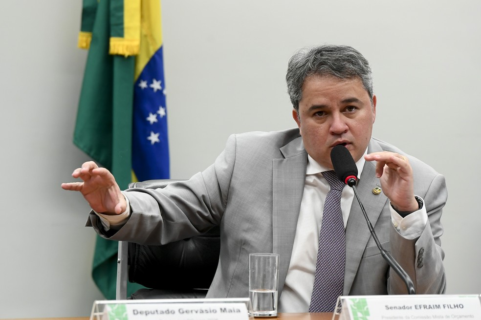 O senador Efraim Filho (União-PB). — Foto: Marcos Oliveira/Agência Senado