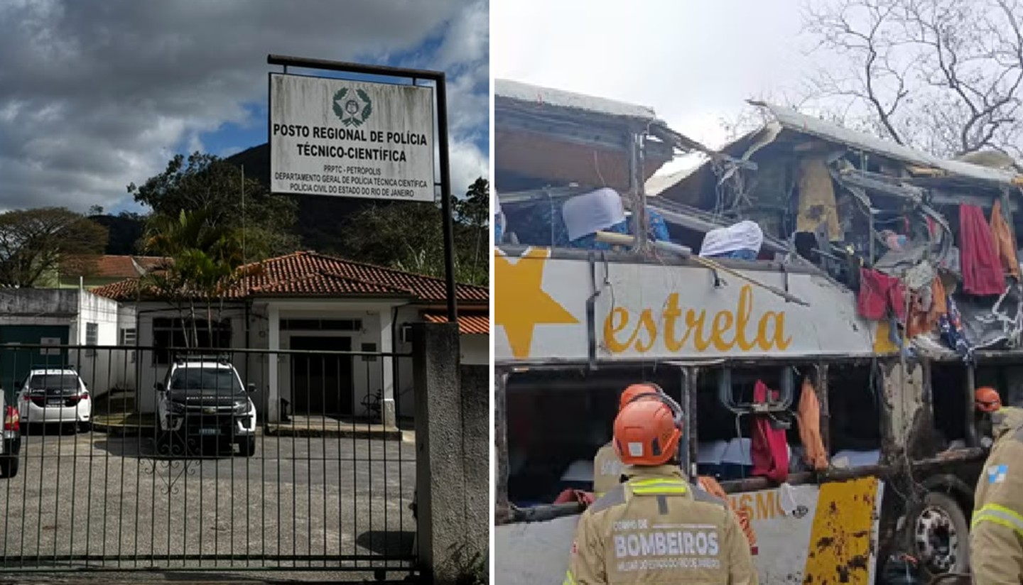 Parentes buscam informações no IML após acidente com 10 mortos em Petrópolis: 'Não sei se morreu, se está machucado'