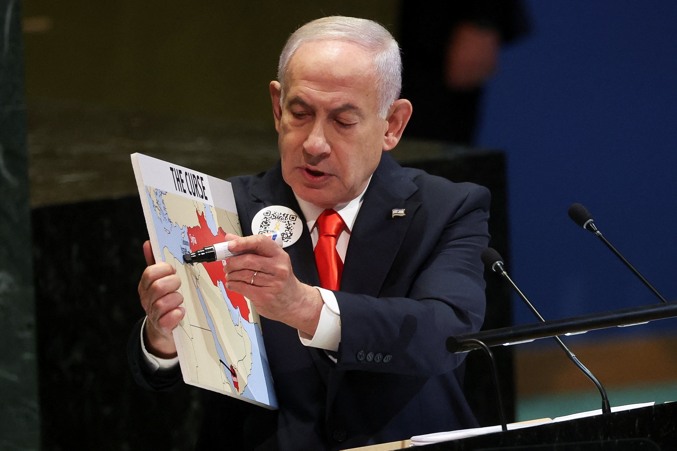 Ainda não terminamos com a guerra em Gaza, diz Netanyahu na ONU; plateia da Assembleia Geral se retira em boicote