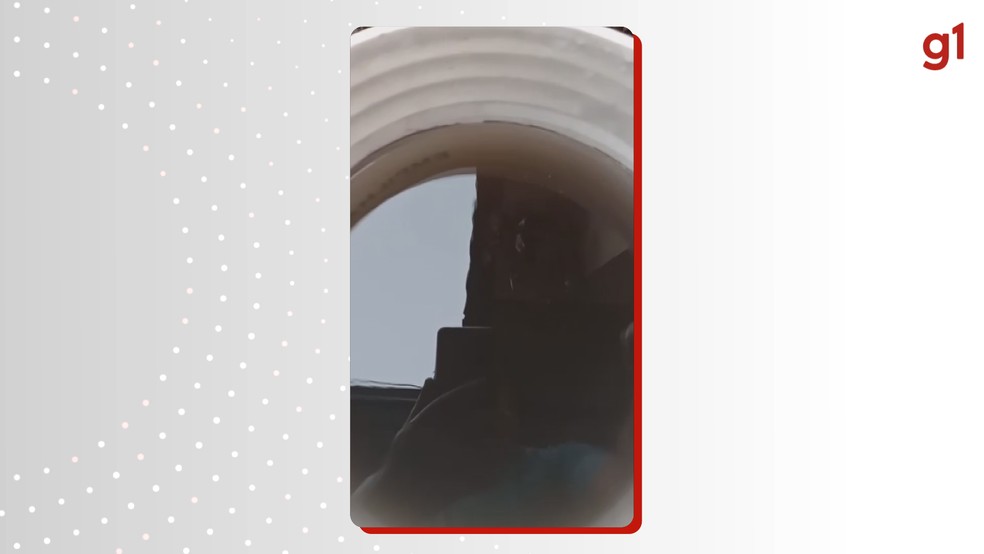 Cidades do oeste e sudoeste do Paraná registram 'chuva preta' — Foto: Reprodução