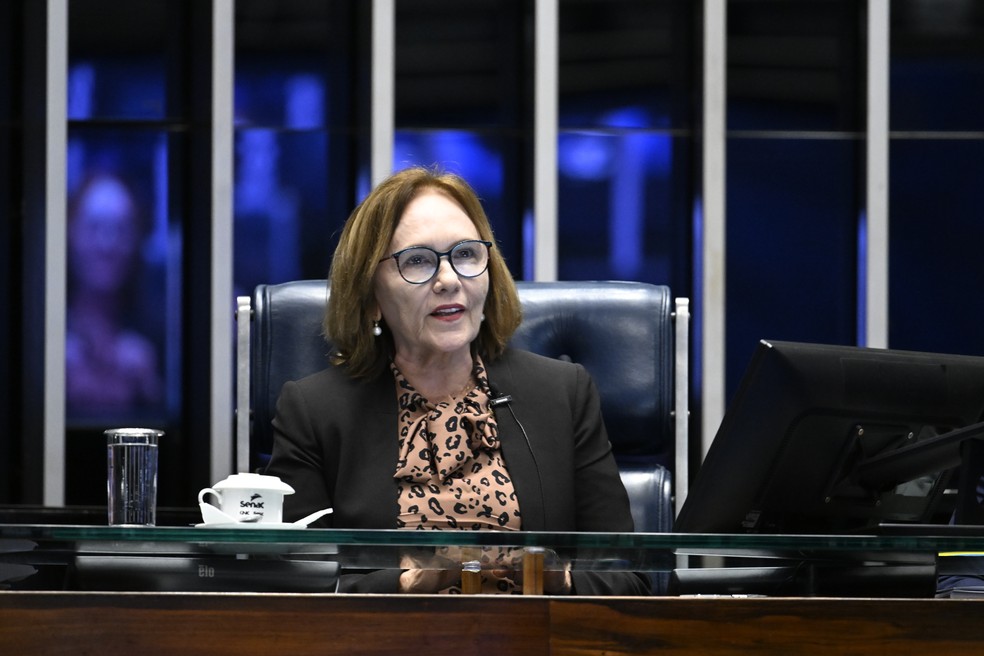 Senadora Zenaide Maia (PSD) — Foto: Carlos Moura/Agência Senado
