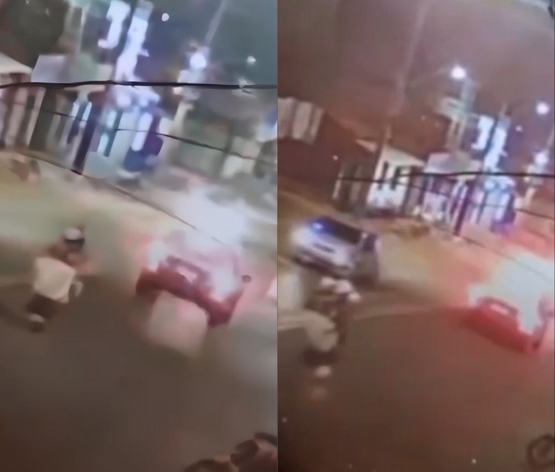 Vídeo: jovem que 'deu grau' atrás de viatura é alvo de mandado em Teresina