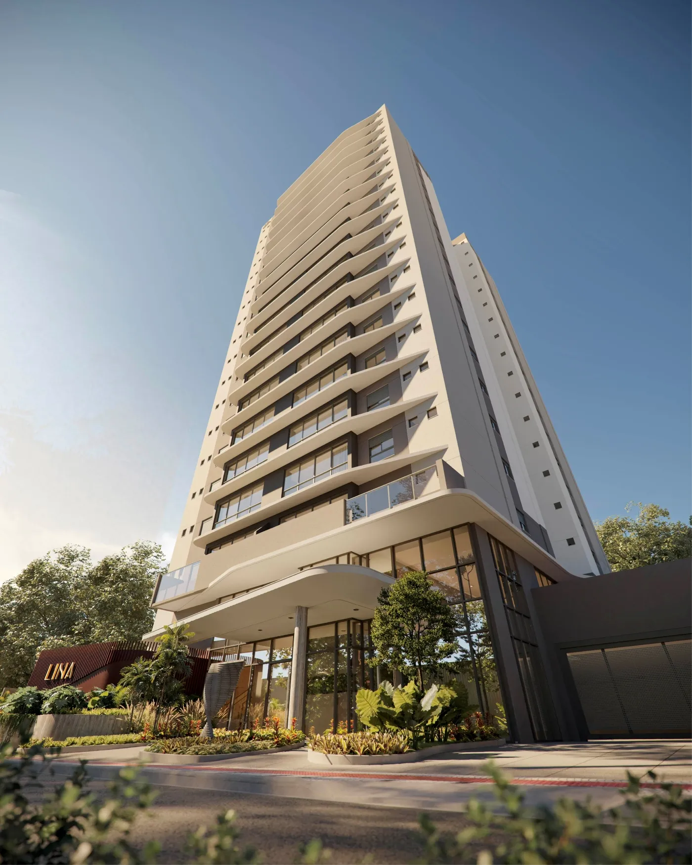 Lina é arquitetura modernista reinterpretada para o presente