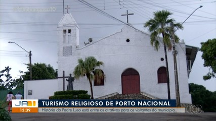 Turistas despertam interesse pela história religiosa de Porto Nacional; conheça