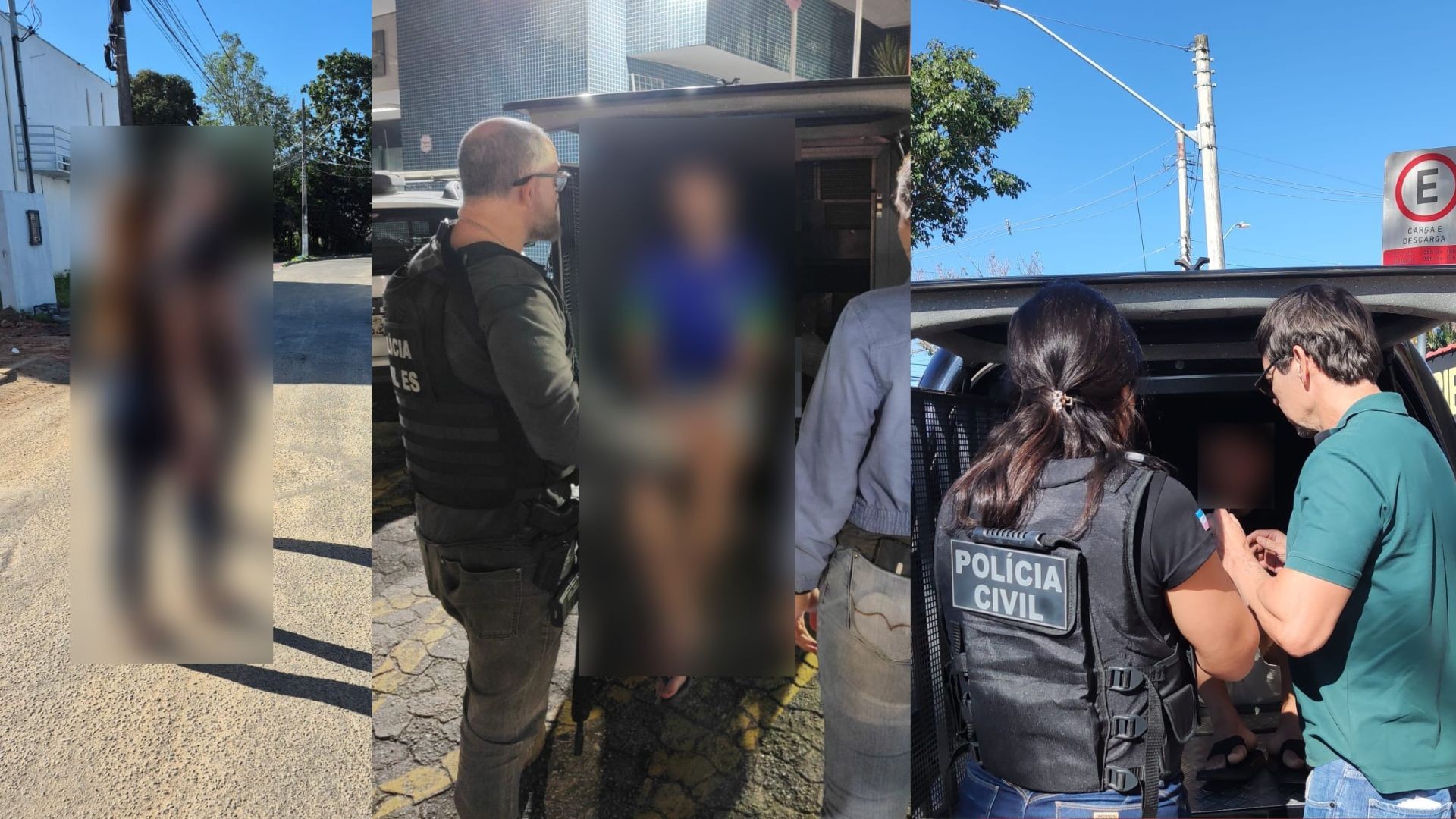 Trio é preso por fazer roleta-russa em troca de senhas bancárias enquanto mantinha vítima refém em Vitória