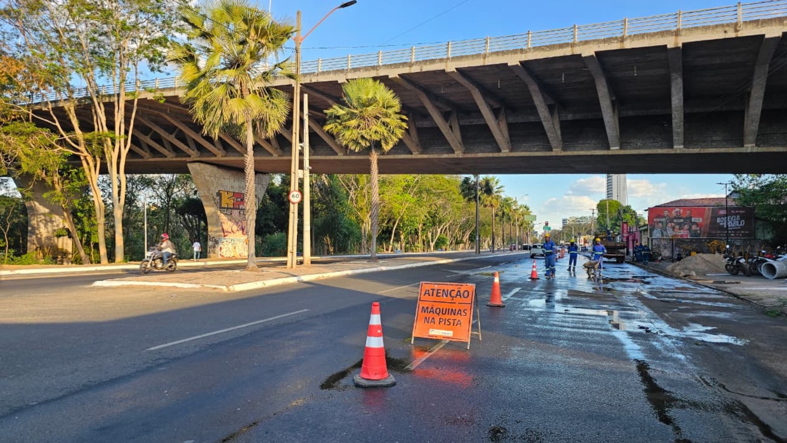 Trecho da Avenida Marechal Castelo Branco é parcialmente interditado em Teresina; veja período e horários