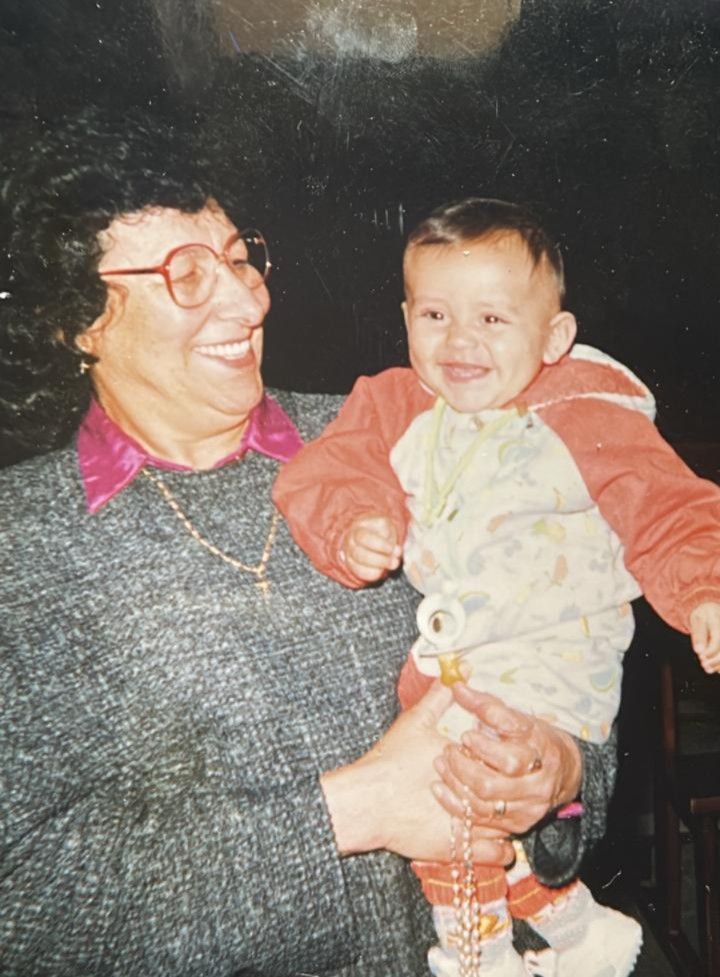 Avó de Felipe foi inspiração para rótulos especiais — Foto: Felipe Nogueira/Arquivo Pessoal